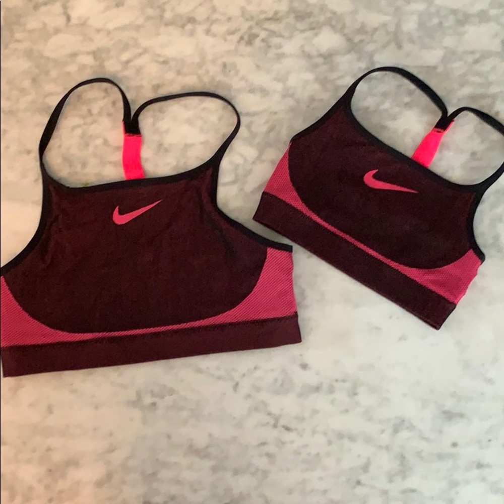 Nike matching mommy and me bras
